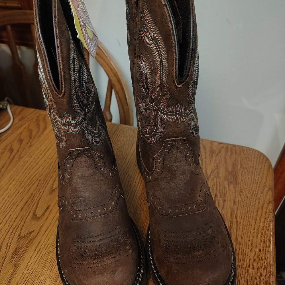 Justin boots womens steel toed